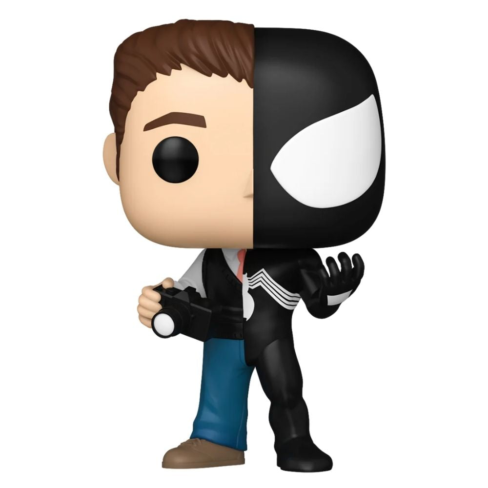 Marvel: Split - Peter Parker/Spidey Black Suit US Exclusive Pop! Vinyl