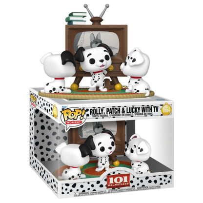 101 Dalmatians (1961) - Rolly, Patch & Lucky with TV Pop! Moment