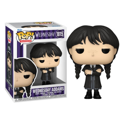 Wednesday (2022) - Wednesday Addams (Black Coat) (Season 2) Pop! Vinyl