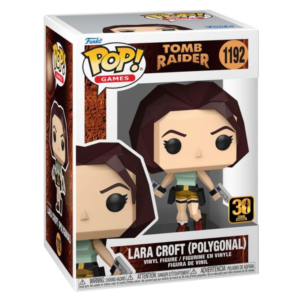 Tomb Raider (1996) - Lara Croft (Polygon) Pop! Vinyl
