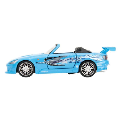 Fast & Furious - 2001 Honda S2000 1:32 Scale Diecast Vehicle (Blue Remix)