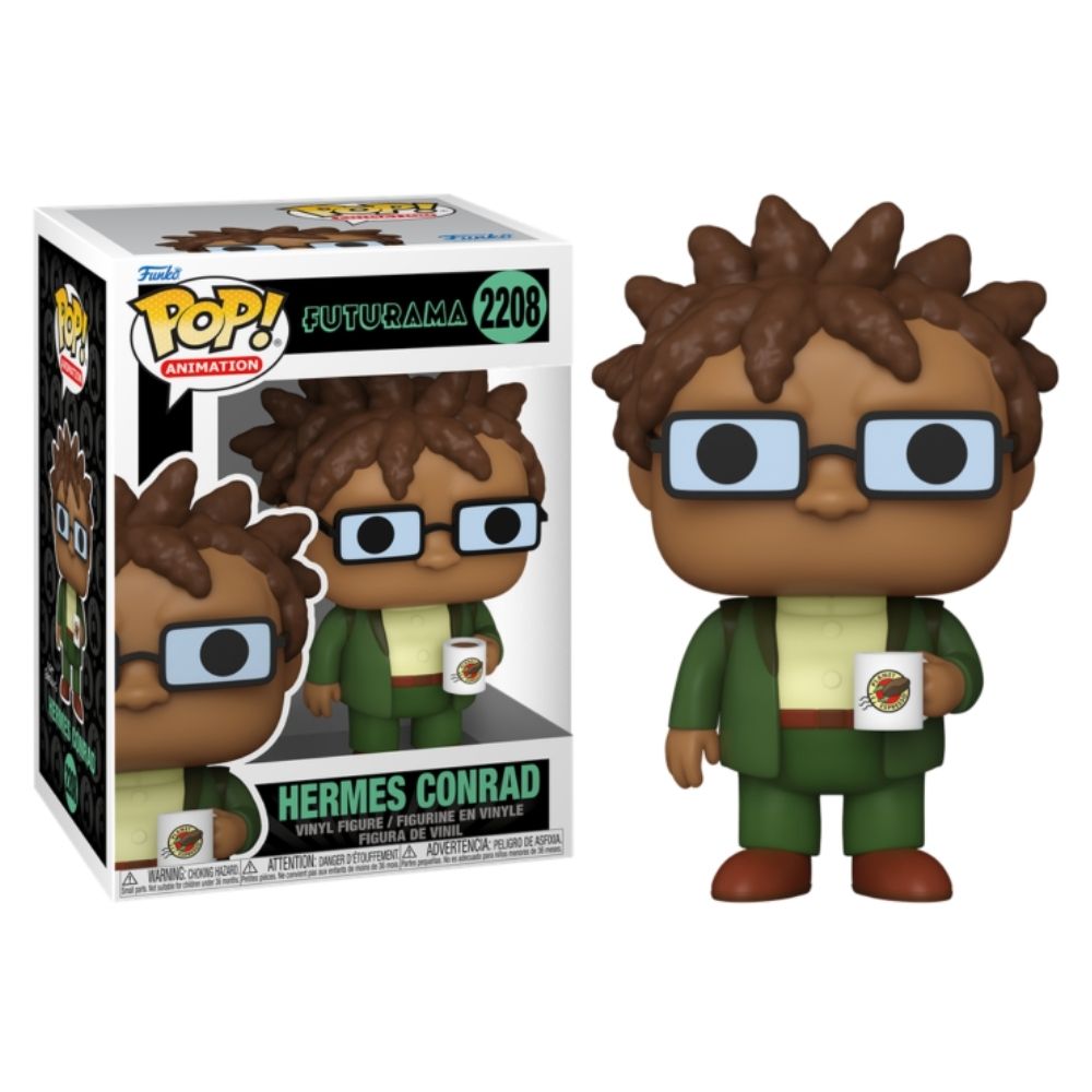 Futurama - Hermes Conrad with Mug Pop! Vinyl