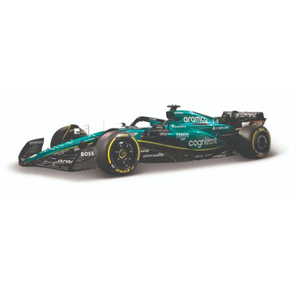 Bburago - 2023 Formula Racing 1:43 F1 Aston Martin AMR23 #14 Alonso WB
