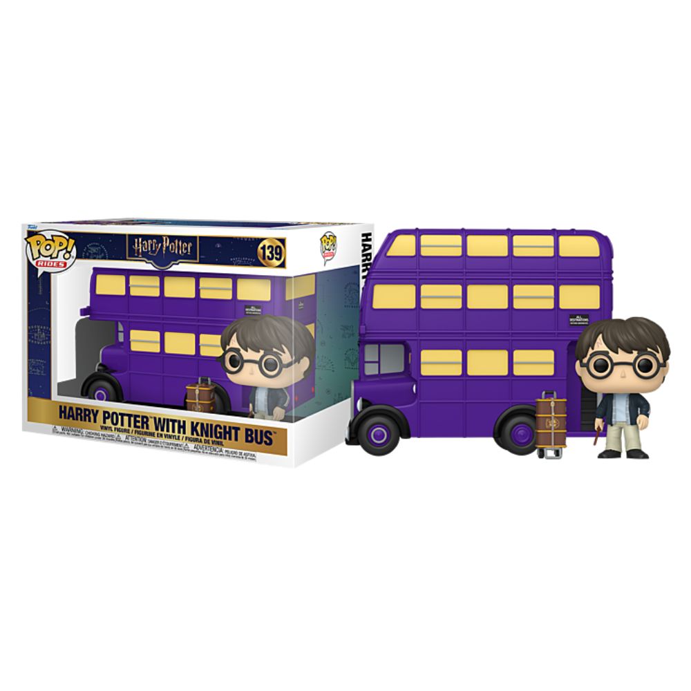 Harry Potter - Harry Potter with Knight Bus Pop! Rides Vinyl