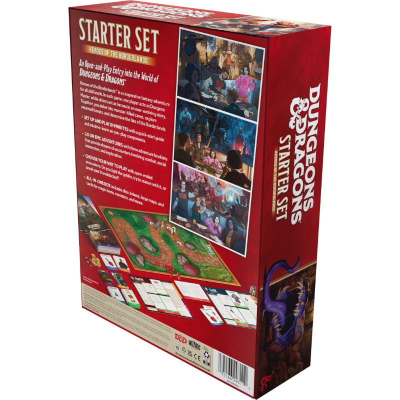D&D Dungeons & Dragons Starter Set Heroes of the Borderlands
