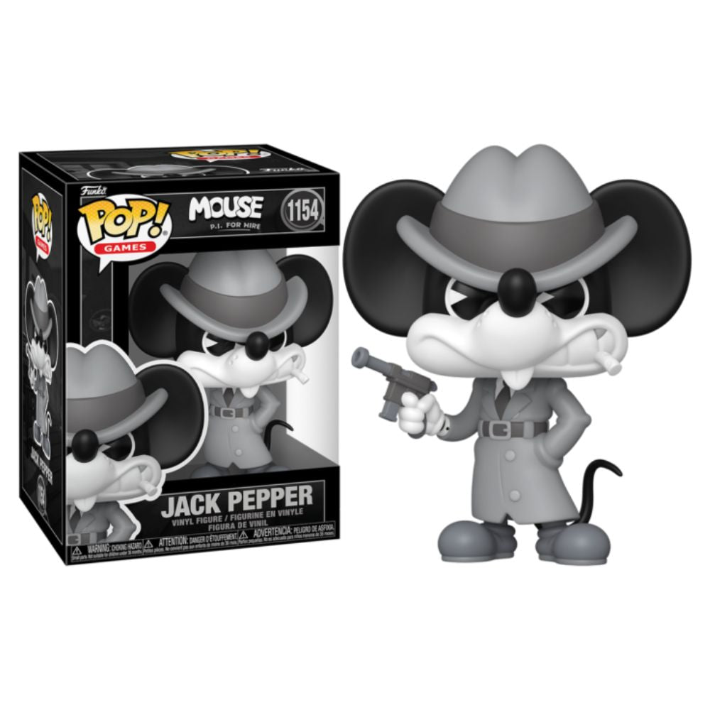 MOUSE: P.I. For Hire - Jack Pepper Pop! Vinyl