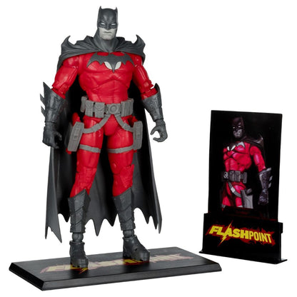 DC Multiverse - Batman Flashpoint/ B & W With Accent (Gold Label) 7 Inch Figure
