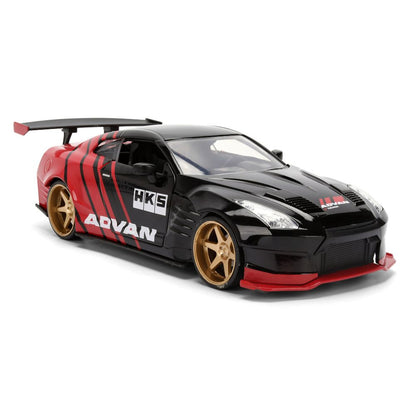 JDM Tuners - 1:24 2009 Nissan GT-R (R35) Ben Sopra Diecast Vehicle