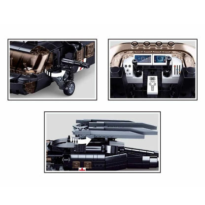 MB Helicopter Black Hawk 692 Pieces Ages 8+ C6