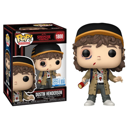 Stranger Things - Dustin Henderson (Beat Up) (Season 5) US Exclusive Pop! Vinyl