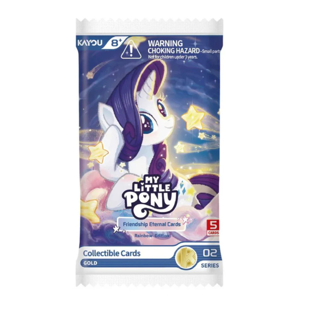 My Little Pony-Friendship Eternal Foil Cards-Rainbow Edition- 002A Booster Box