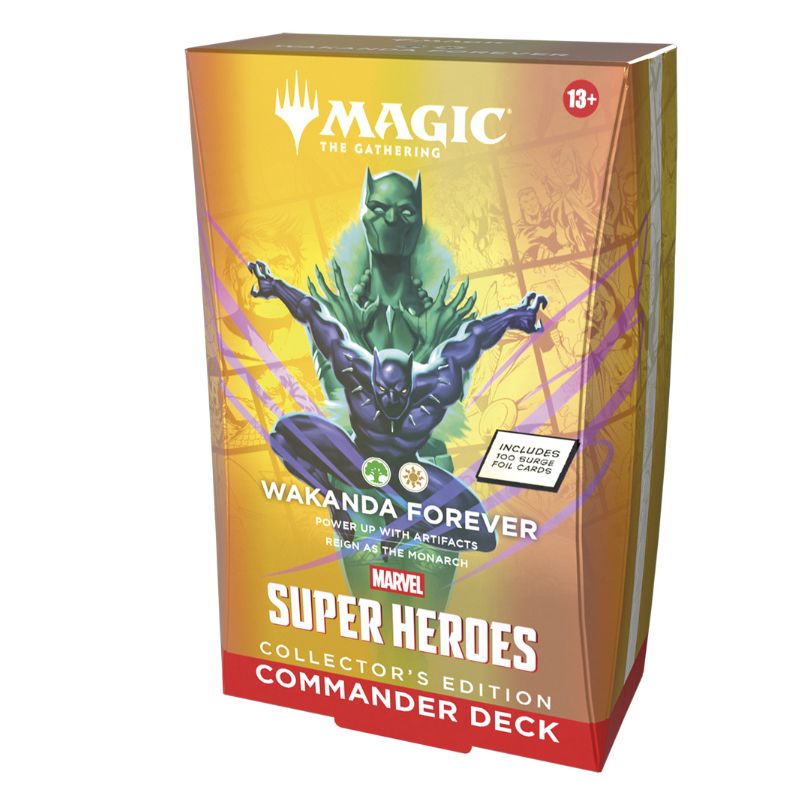 Magic the Gathering Marvel Super Heroes Collector Commander Deck - Select option in checkout comment box