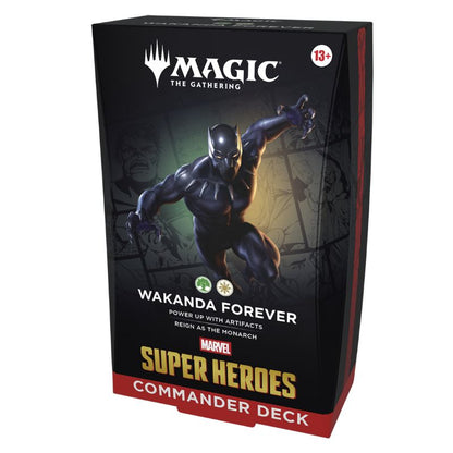 Magic the Gathering Marvel Super Heroes Commander Deck - Select option in checkout comment box