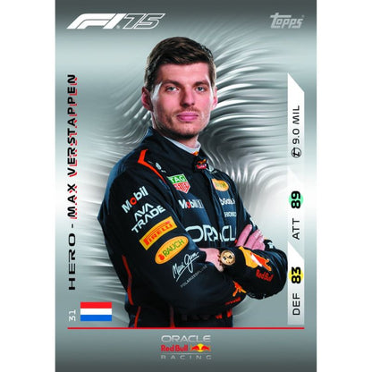 F1 Turbo Attax 2025 Booster (24 Boosters)