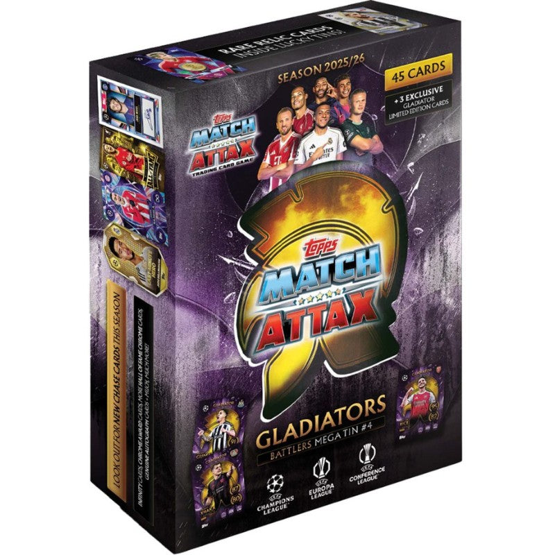 UEFA MA Champions League 2025/2026 Gladiators Edition Mega Tin
