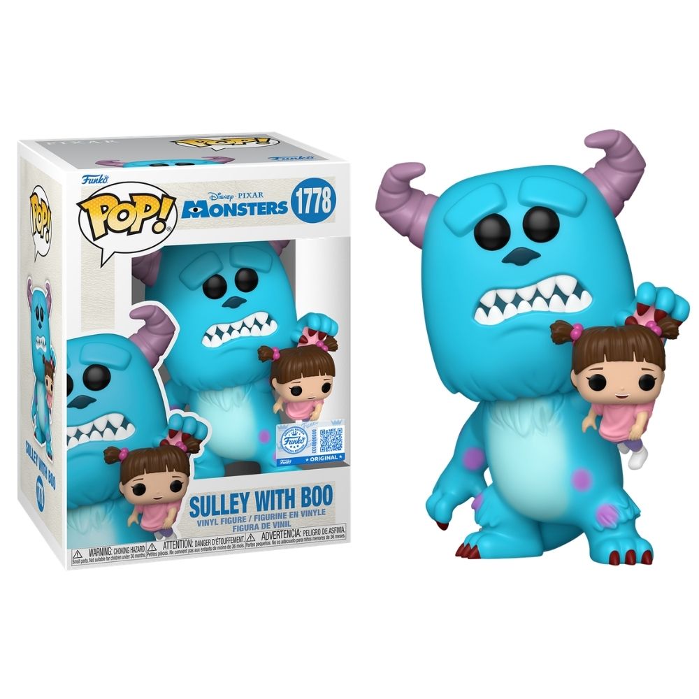 Monsters, Inc. - Sully with Boo US Exclusive Pop! Vinyl