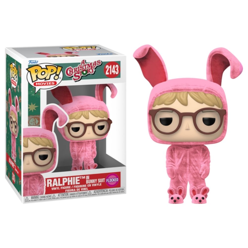 A Christmas Story - Ralphie in Bunny Suit Flocked Pop! Vinyl