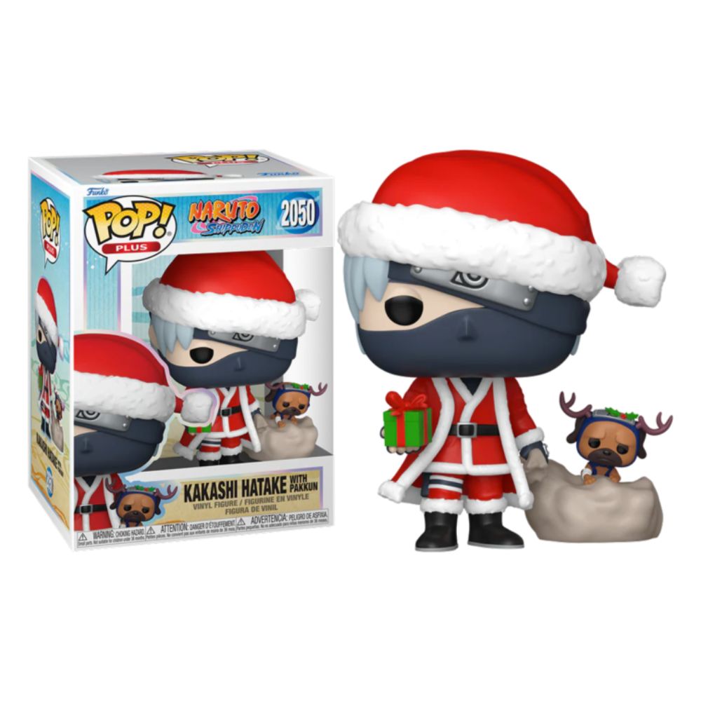 Naruto: Shippuden - Kakashi Hatake with Pakkun Holiday Pop! Plus