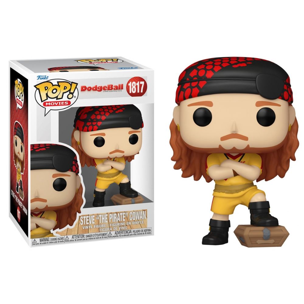 Dodgeball (2004) - Steve The Pirate Cowan Pop! Vinyl