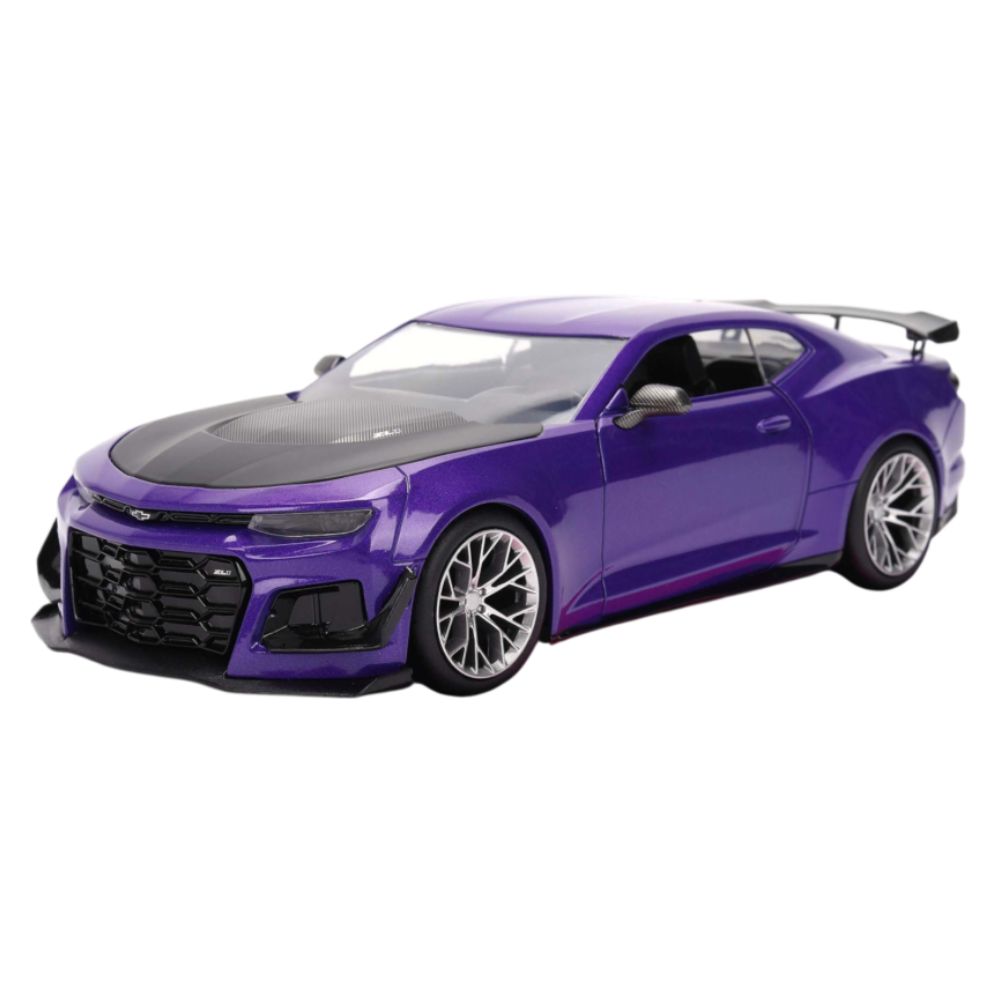 CHEVROLET Camaro SS 2016 noir et vert - PINK SLIPS | Collect World CHEVROLET Camaro SS 2016 noir et vert - PINK SLIPS | Collect World