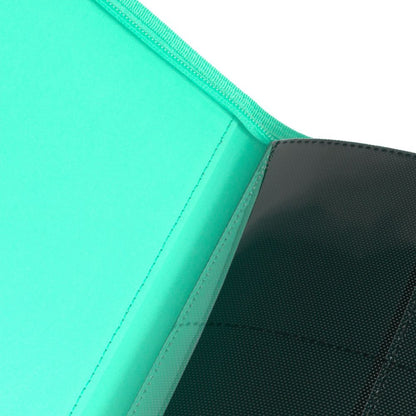 Palms Off Collector's Series 12 Pocket Zip Trading Card Binder - TURQUOISE