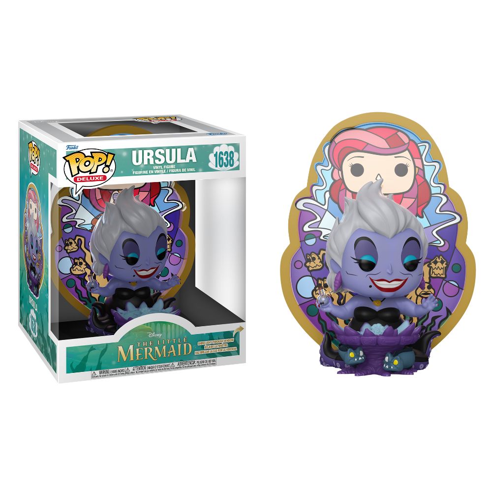 Disney Villains - The Little Mermaid - Ursula (Stained Glass) Deluxe Pop! Vinyl