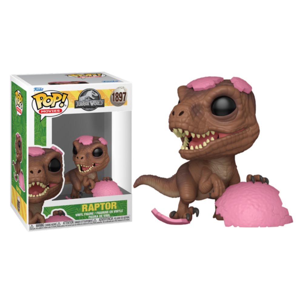 Jurassic Park - Raptor Hatching (Pink Egg) Pop! Vinyl