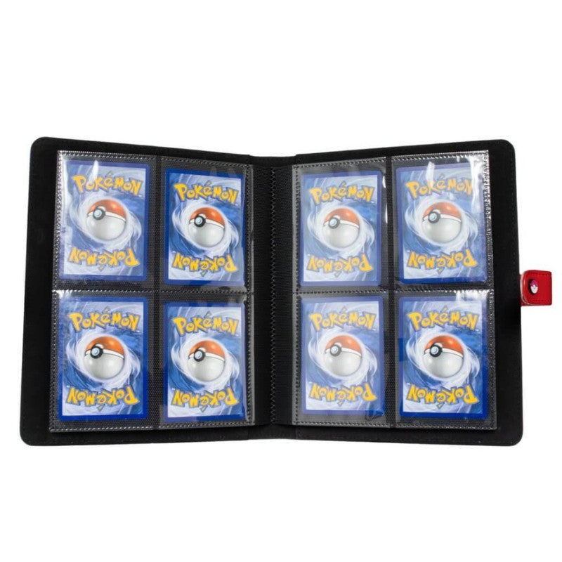 Pokemon Premium Red Snap Binder