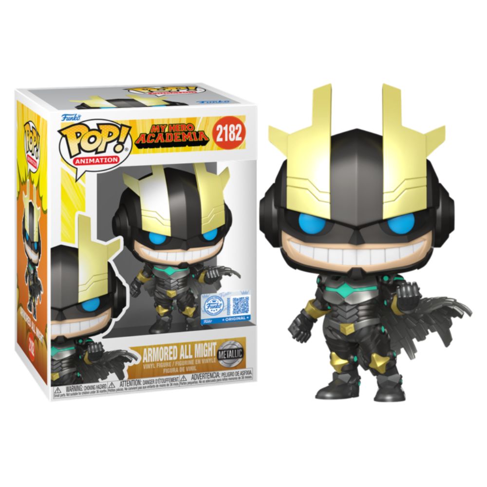 My Hero Academia - Armoured All Might Metallic US Exclusive Pop! Vinyl