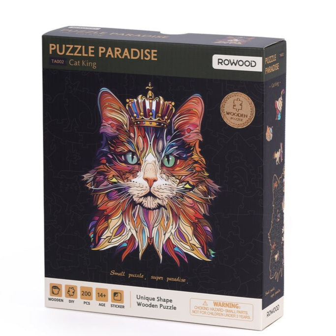 Robotime Puzzle Paradise Cat King