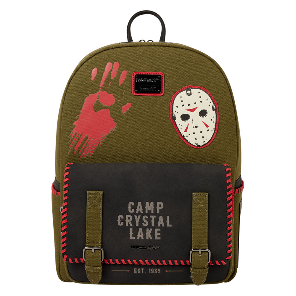 Loungefly - Friday The 13th - Camp Crystal Lake Glow Full-Size Backpack