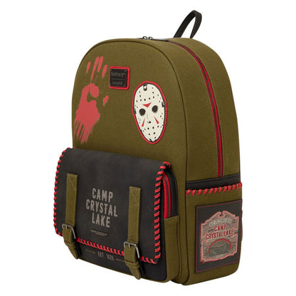 Loungefly - Friday The 13th - Camp Crystal Lake Glow Full-Size Backpack