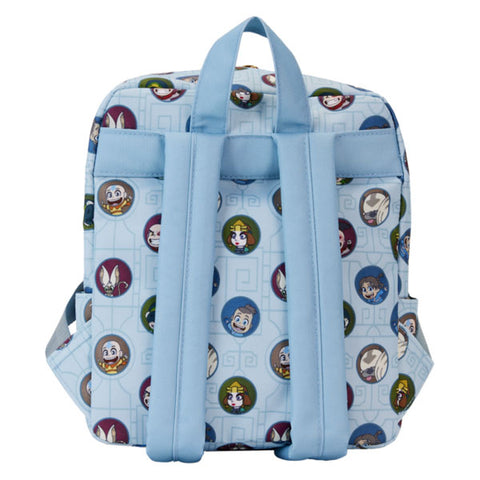 Image of Loungefly - Avatar: The Last Airbender - Square Nylon Mini Backpack
