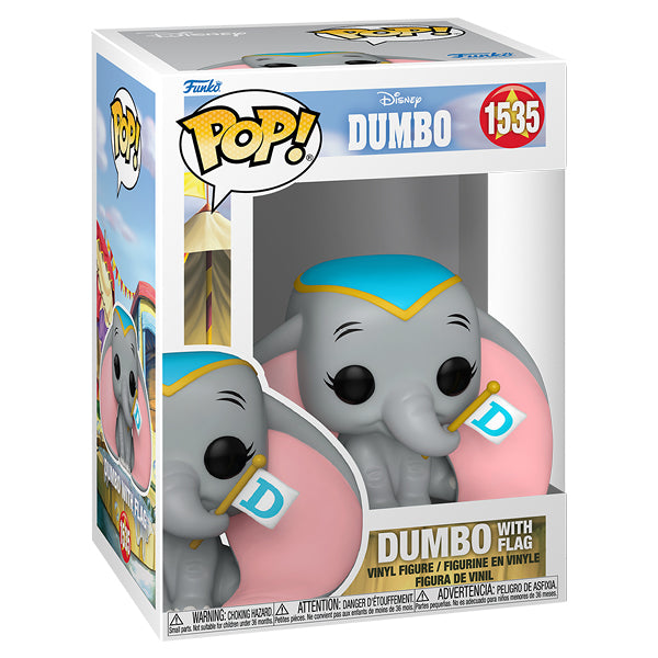 Dumbo (1941) - Dumbo with Flag Pop! Vinyl