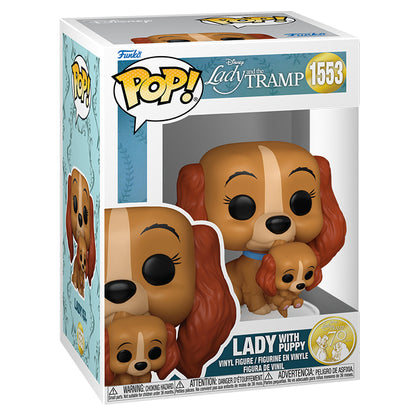 Lady and the Tramp (1955) - Lady with Puppy 70th Anniversary Pop! Vinyl