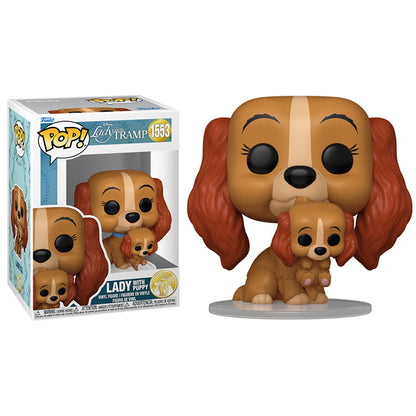 Lady and the Tramp (1955) - Lady with Puppy 70th Anniversary Pop! Vinyl