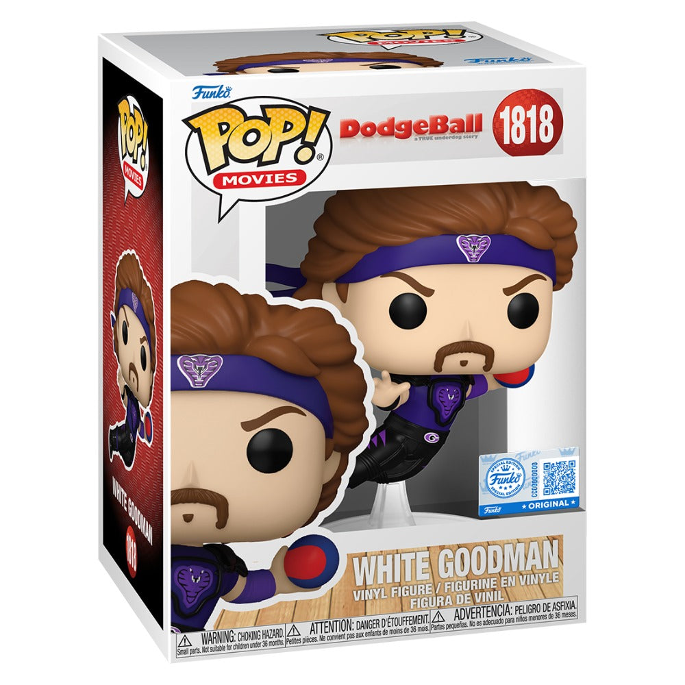 Dodgeball (2004) - White Goodman (Jumping) US Exclusive Pop! Vinyl