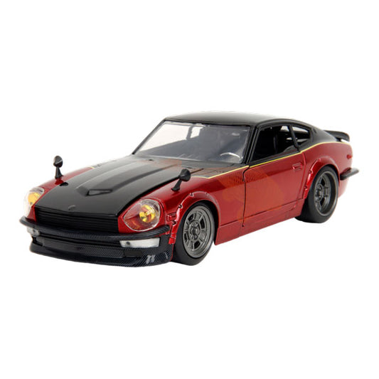 Fast & Furious X - 1972 Datsun 240Z Gloss Red/Black 1:24 Scale Diecast Vehicle