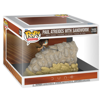 Dune: Part 3 - Paul Atreides with Sandworm Pop! Vinyl Moment