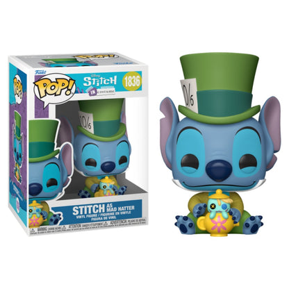 Disney: Stitch in Costume - Stitch as Mad Hatter Pop! Vinyl