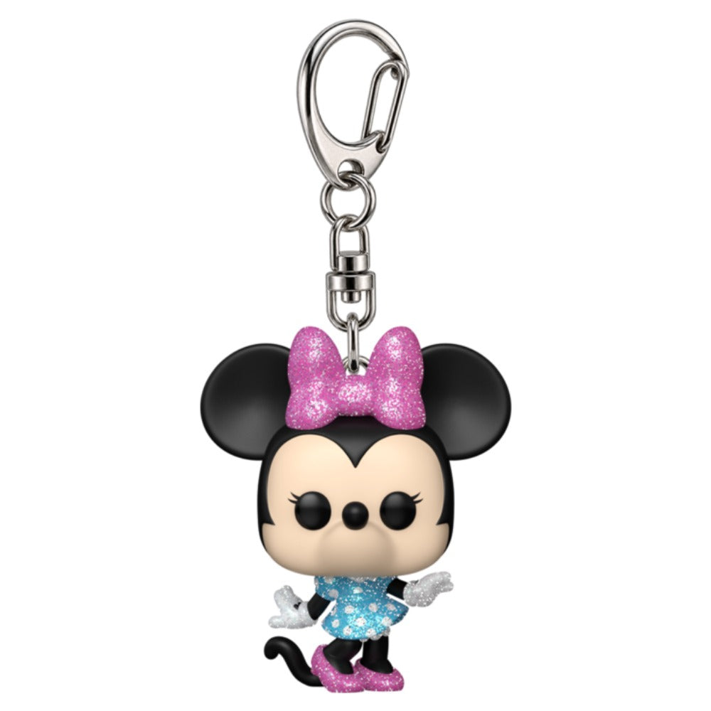 Mickey and Friends - Minnie Diamond Glitter Pocket Pop! Keychain