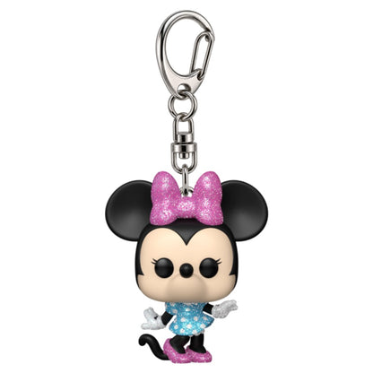 Mickey and Friends - Minnie Diamond Glitter Pocket Pop! Keychain