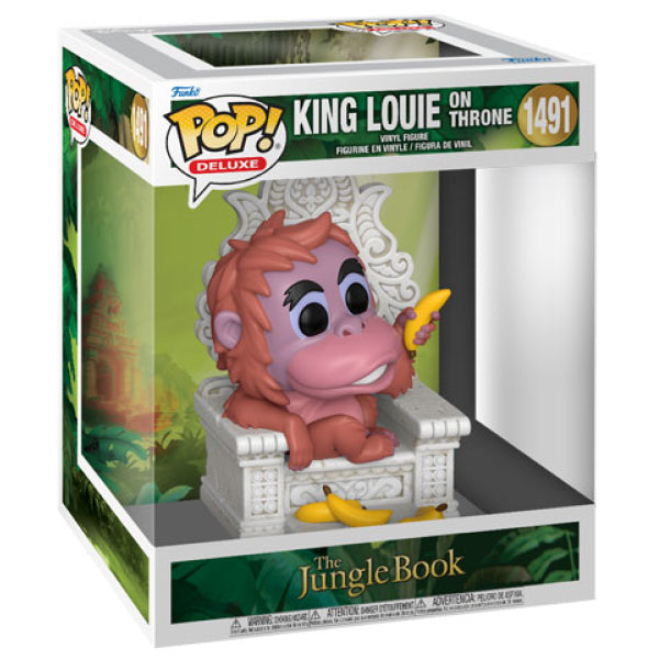 Jungle Book - King Louie on Throne Pop! Deluxe