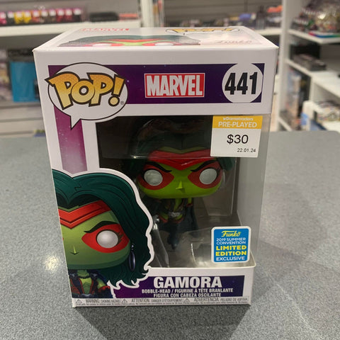 Image of SDCC 2019 - Guardians of the Galaxy - Gamora Classic US Exclusive Pop! Vinyl