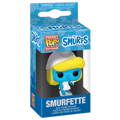 Image of The Smurfs (1981) - Smurfette Pocket Pop! Keychain