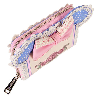 Loungefly - Disney - Minnie Floral & Lace Ears Zip Around Wallet
