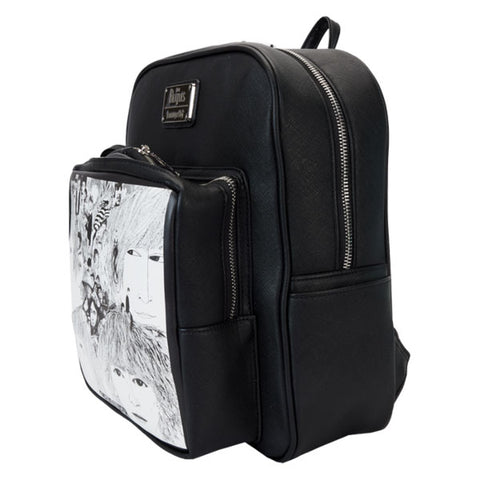 Image of Loungefly - The Beatles - Revolver Album Cover Mini Backpack with Record Coin Bag
