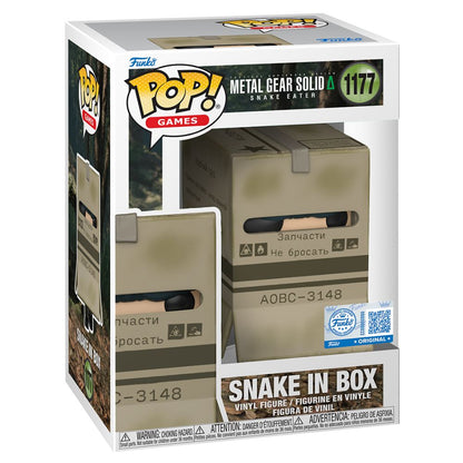 Metal Gear Solid: Snake Eater - Snake in Box US Exclusive Pop! Vinyl