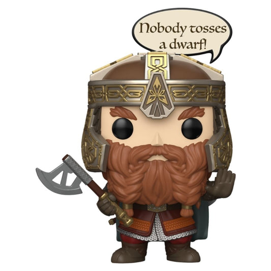 The Lord of the Rings - Gimli (Nobody Tosses a Dwarf) Pop! Vinyl