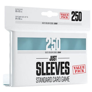 Gamegenic Just Sleeves Value Pack Clear (250 sleeves)